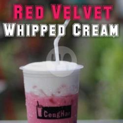 Red Velvet Whipped Cream Large 22 Oz