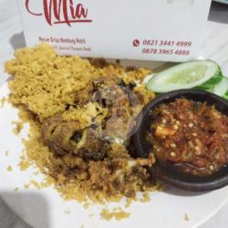 Nasi Cumi Kremes