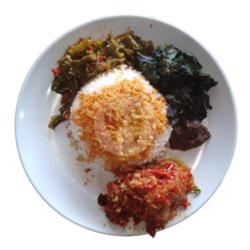 Nasi Sayur Ayam Balado