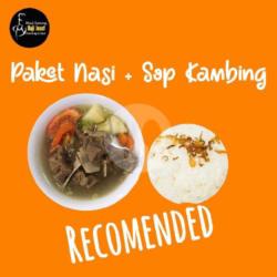 Paket Sop Kambing Bening   Nasi