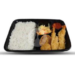 Nasi Bento Ebi Furai