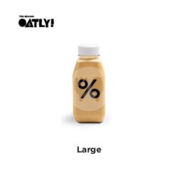 1x % Arabica Bottled Caffe Latte Oatly Oat Milk Large (330ml)