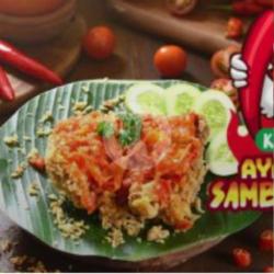 Ayam Geprek Saos For Kids