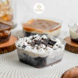 Mini Brownies Oreo Cheese - Vanila Cake