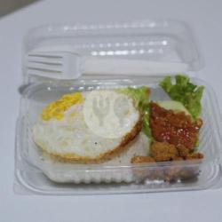 Nasi Ayam Karaage Sambal Terasi