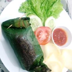 Nasi Bakar Rendang Jengkol