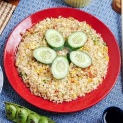 Nasi Goreng Kecombrang Teri Pete Porsi Biasa