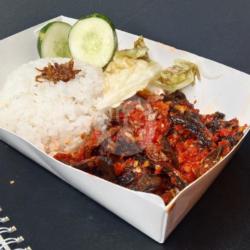 Nasi Paru Oseng Mercon