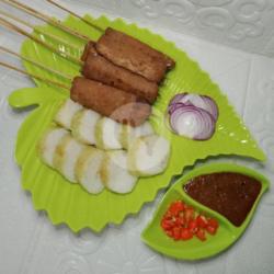 Paket Sate Gembus   Lontong