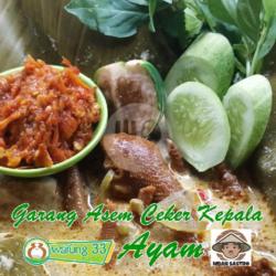 Garang Asem Ceker Kepala Ayam