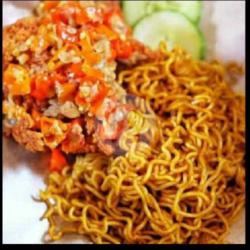 Nasi   Mie Geprek   Telor Geprek