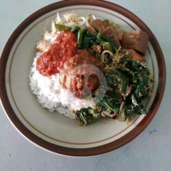 Nasi   Ati Ampela   Aneka Sayuran