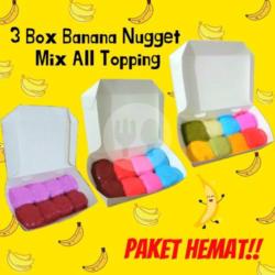 3 Box Banana Nugget Mix All Topping