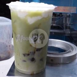 Boba Cheese Green Tea