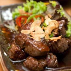 Saikoro Steak Beef Wagyu 100gr  (blackpepper)