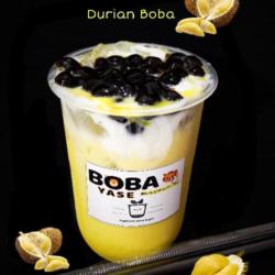 Durian Machiato Boba