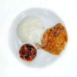 Nasi Ayam Goreng Pistol Gurih Asin