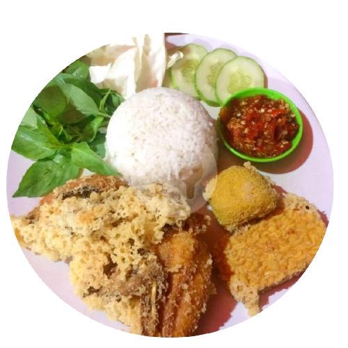 Paket Ayam Kremes Komplit