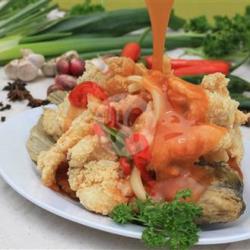 Gurame Crispy Asam Manis /saus Madu/asam Pedas (besar)