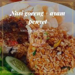 Nasi Goreng Pedas Plus Ayam Penyet