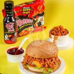 Extra Spicy Samyang Cheese Burger