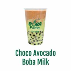 Choco Avocado Boba Milk