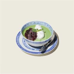 Ogura Matcha Pudding