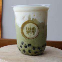 Boba Matcha Latte