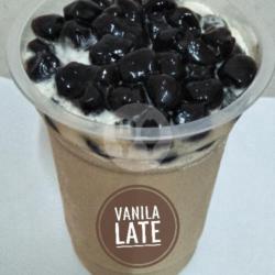 Hap Hap Vanilla Latte  Bubble Drink