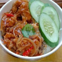 Ricebowl Ayam Saus Jamur