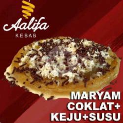 Roti Maryam Coklat Susu Keju