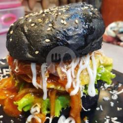 Black Burger Chicken Complete