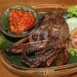 Dada Sayap Bebek Bakar