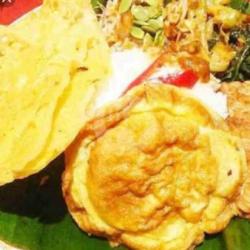 Nasi Pecel Telor Dadar