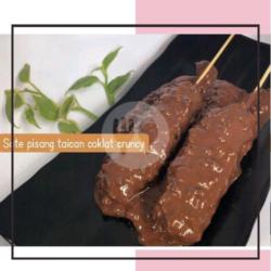 Sate Pisang Taichan Coklat Crunchy