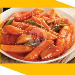 Tteokbokki (korean Street Food) Petir