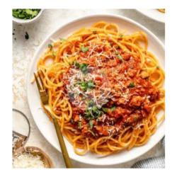 Spaghetti Chicken Bolognese With Chicken Nuggets