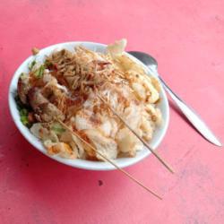 Bubur Ayam Sate Usus Dan Ati