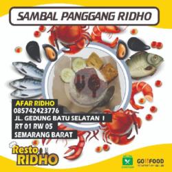 Nasi Sambal Panggang Ridho