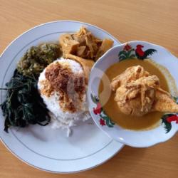 Nasi Rames Ayam Sayur