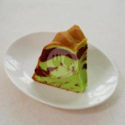 Pandan Butter Marmer Cake