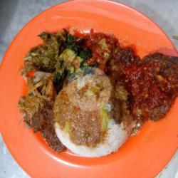 Nasi Ayam Balado Sayur Kompit