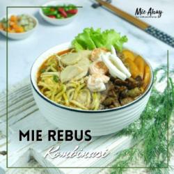 Mie Ahay Kombinasi (isian Bakso, Sosis, Ati, Udang Dan Cumi)