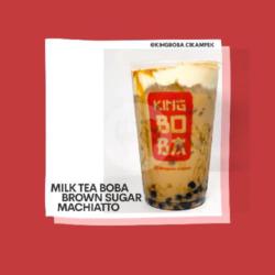 Milktea Boba Brown Sugar Machiatto