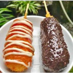 Corndog Moza Chocolate