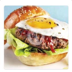 Egg Steak Burger