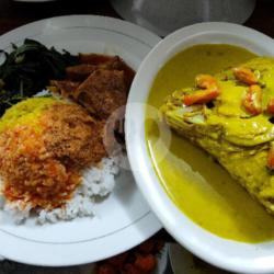 Nasi   Kepala Kakap, Sayur, Sambel