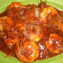 Udang Goreng Saus Tiram