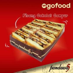 Pisang Cokelat Susu Campur