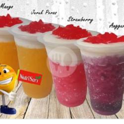 Nutrisari Jambu Biji Yakul  Float Jelly